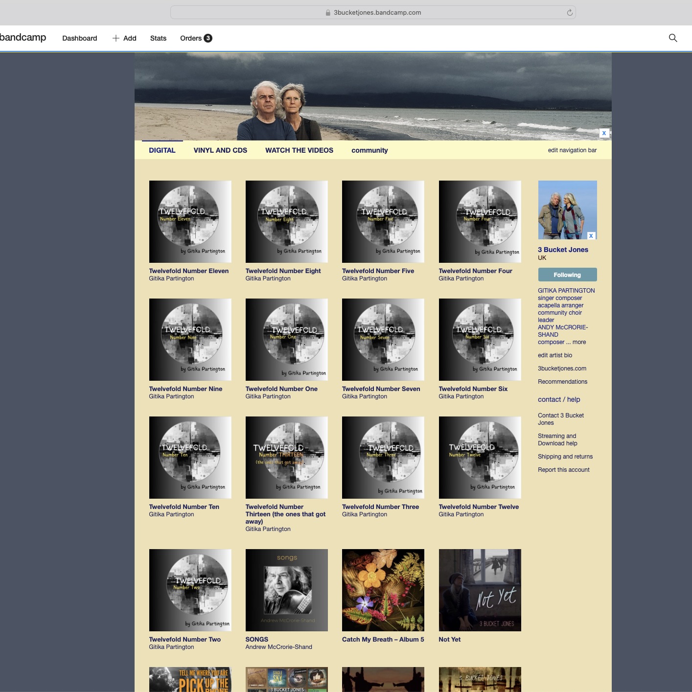 Twelvefold – 130 Handwritten Lyrics